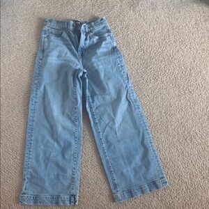 Gap wide leg cropped Blue Denim Jeans